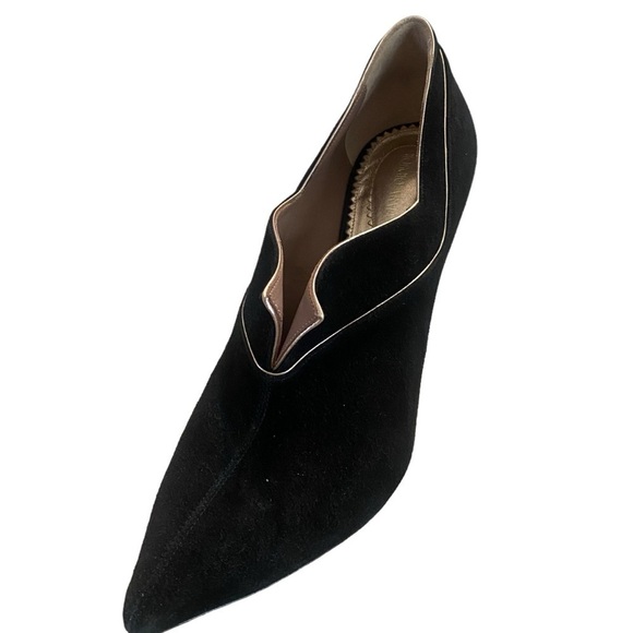 Giorgio Armani black suede size 39/9 made in Italy - Picture 14 of 15